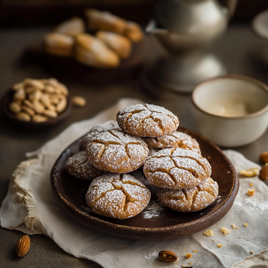 Amaretti Moelleux : Recette Facile