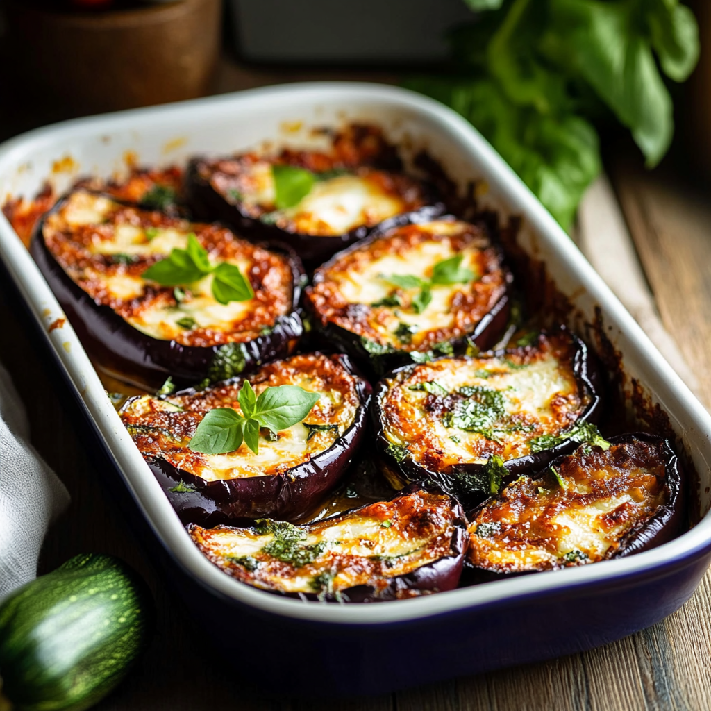Aubergines et Courgettes Rôties au Four