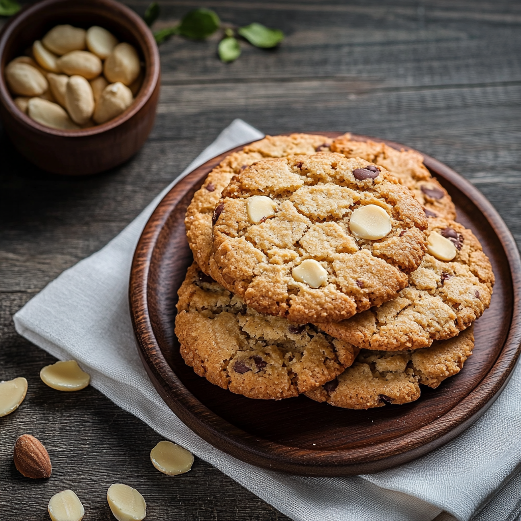 Biscuits Avoine Amandes