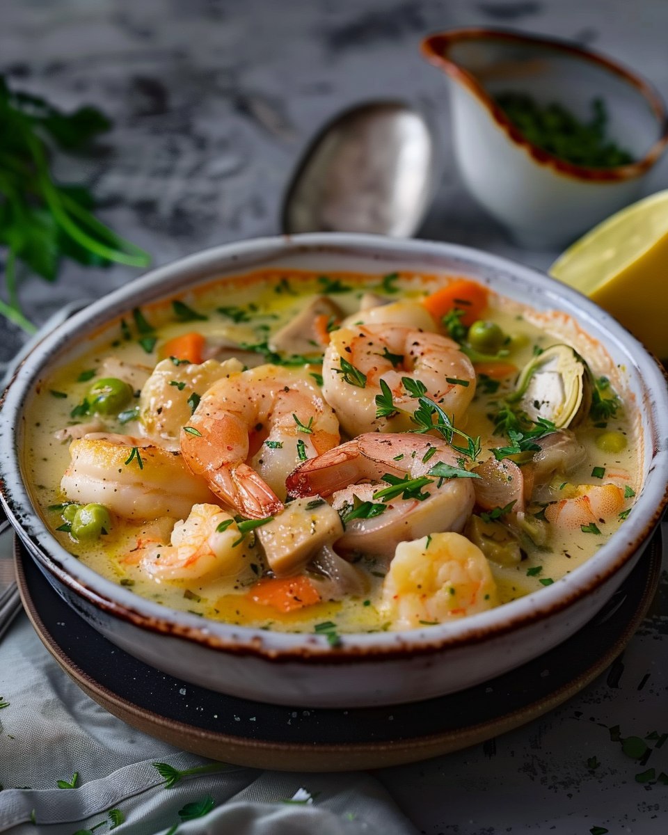 Blanquette de Saint-Jacques de Grande-Mère