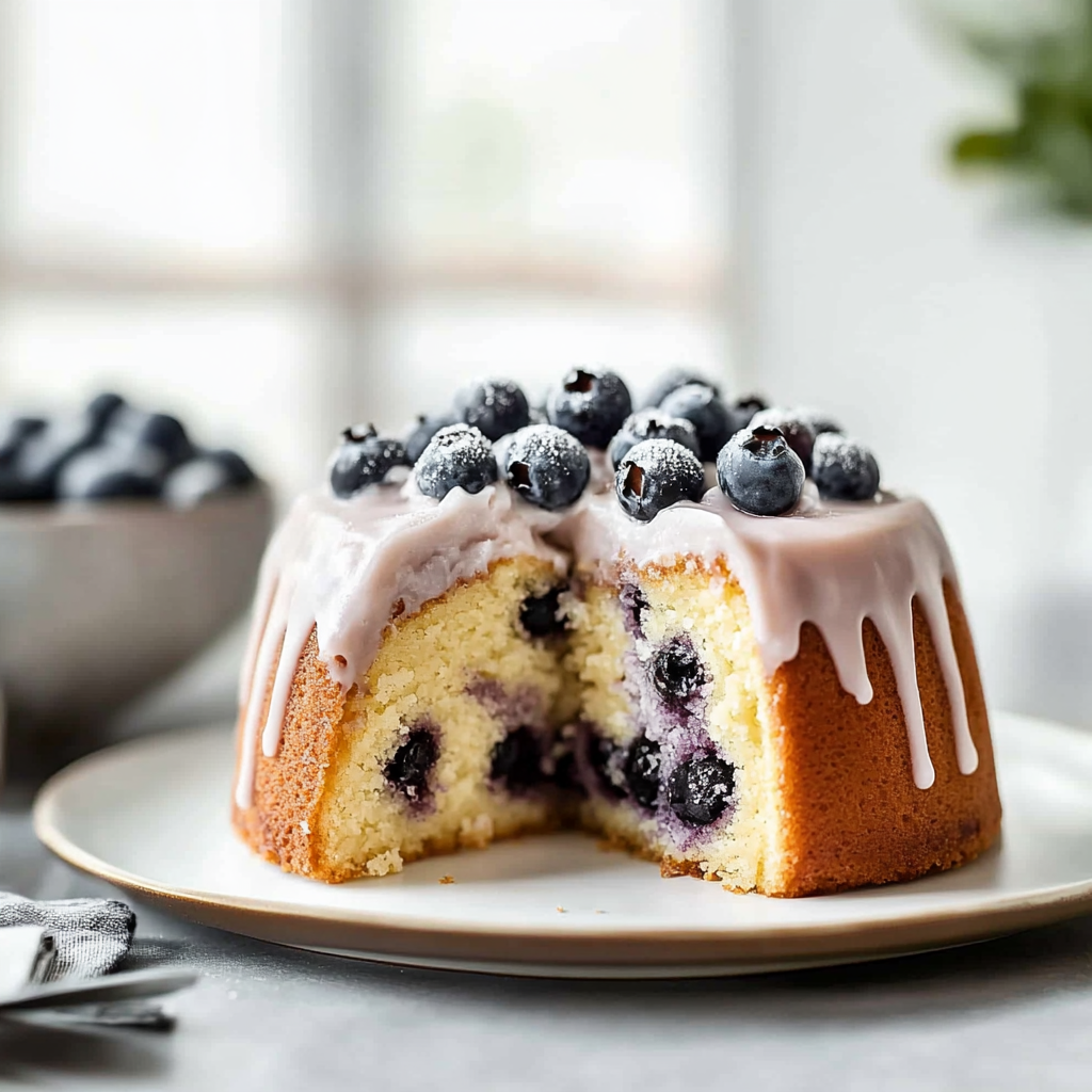 Blueberry Plumcake Delight
