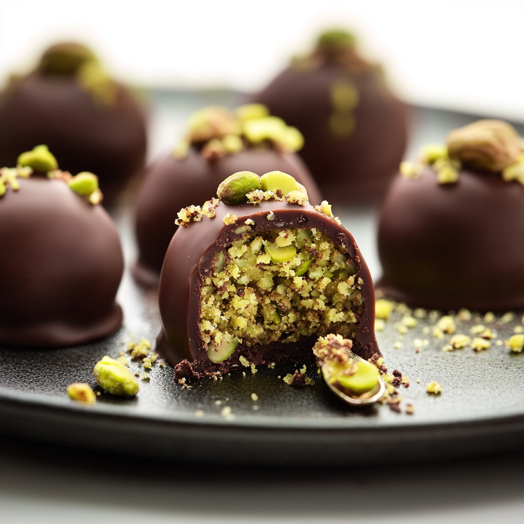 Boulettes Amandes Pistaches Délicieuses