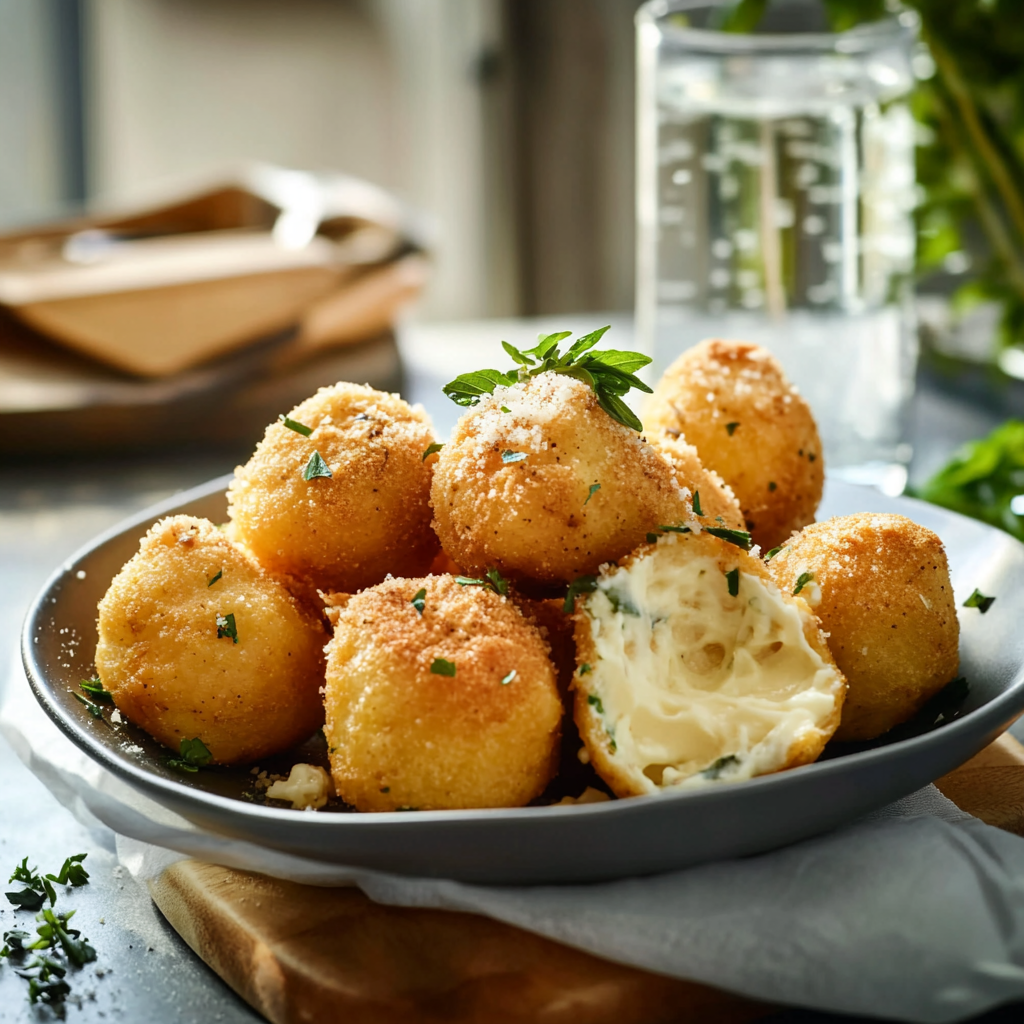 Boulettes de Pomme de Terre et Épinards
