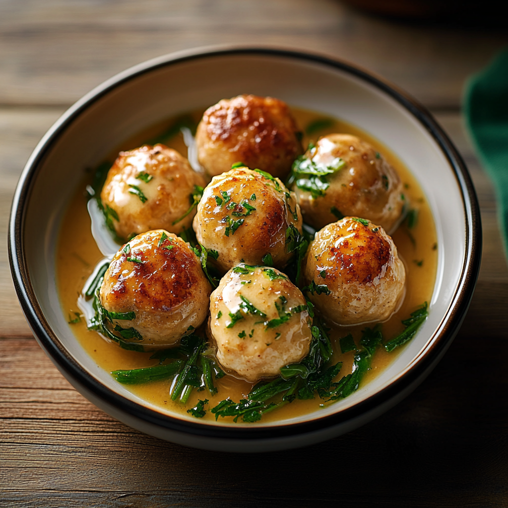 Boulettes de Poulet au Citron