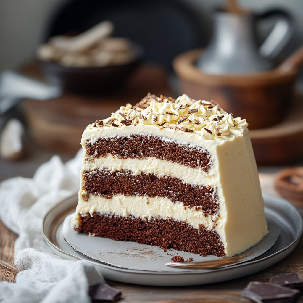 Cake au Chocolat Blanc Délicieux