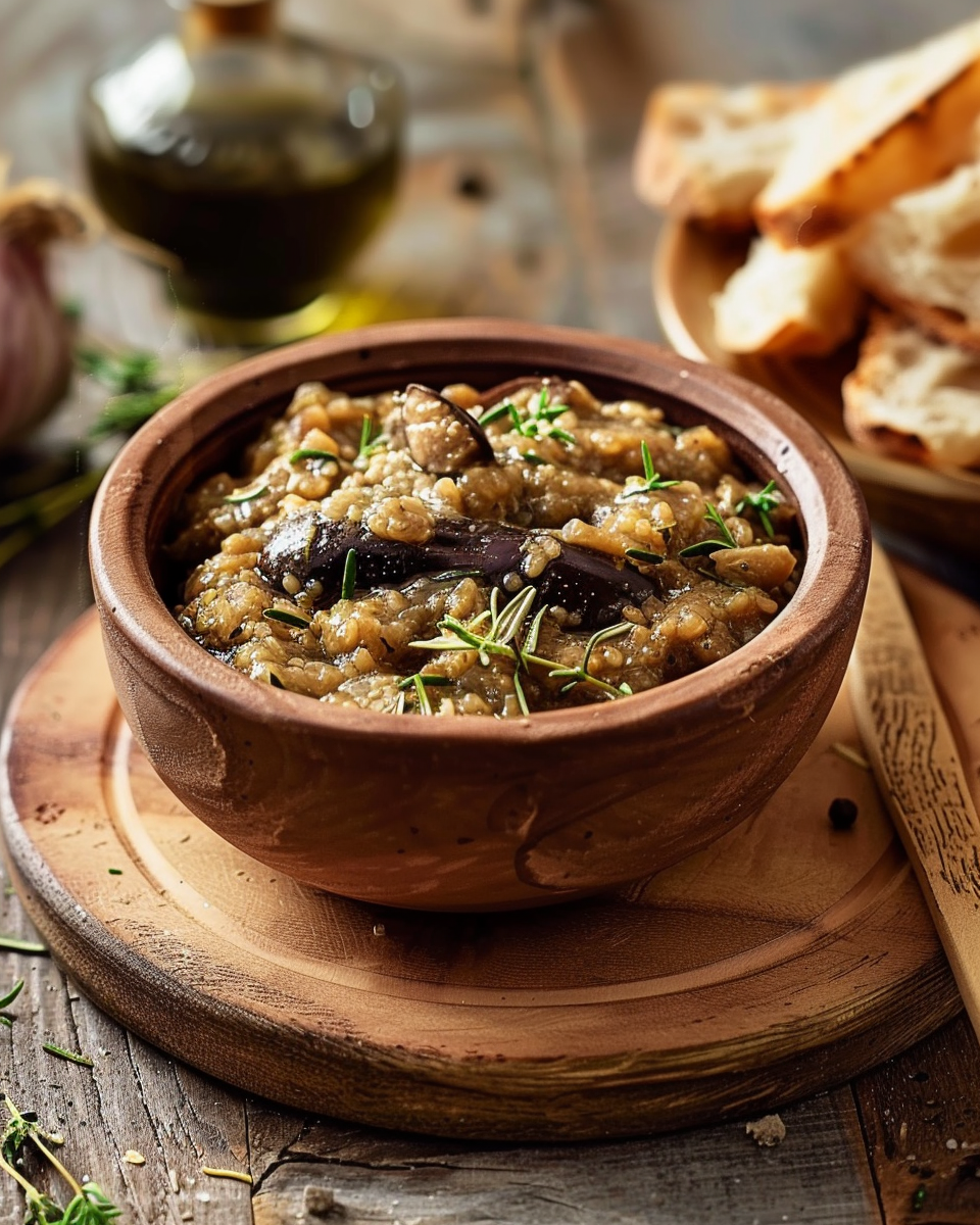 Caviar d’Aubergines Provençal Facile