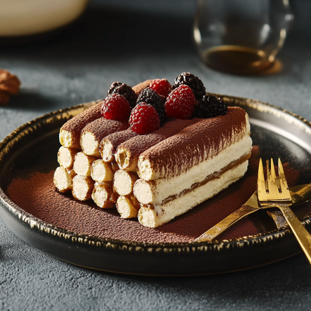 Charlotte façon tiramisu facile