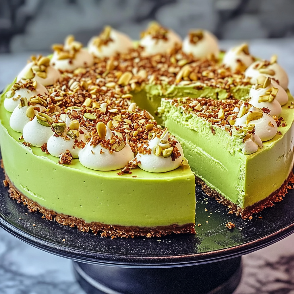Cheesecake Pistache Facile