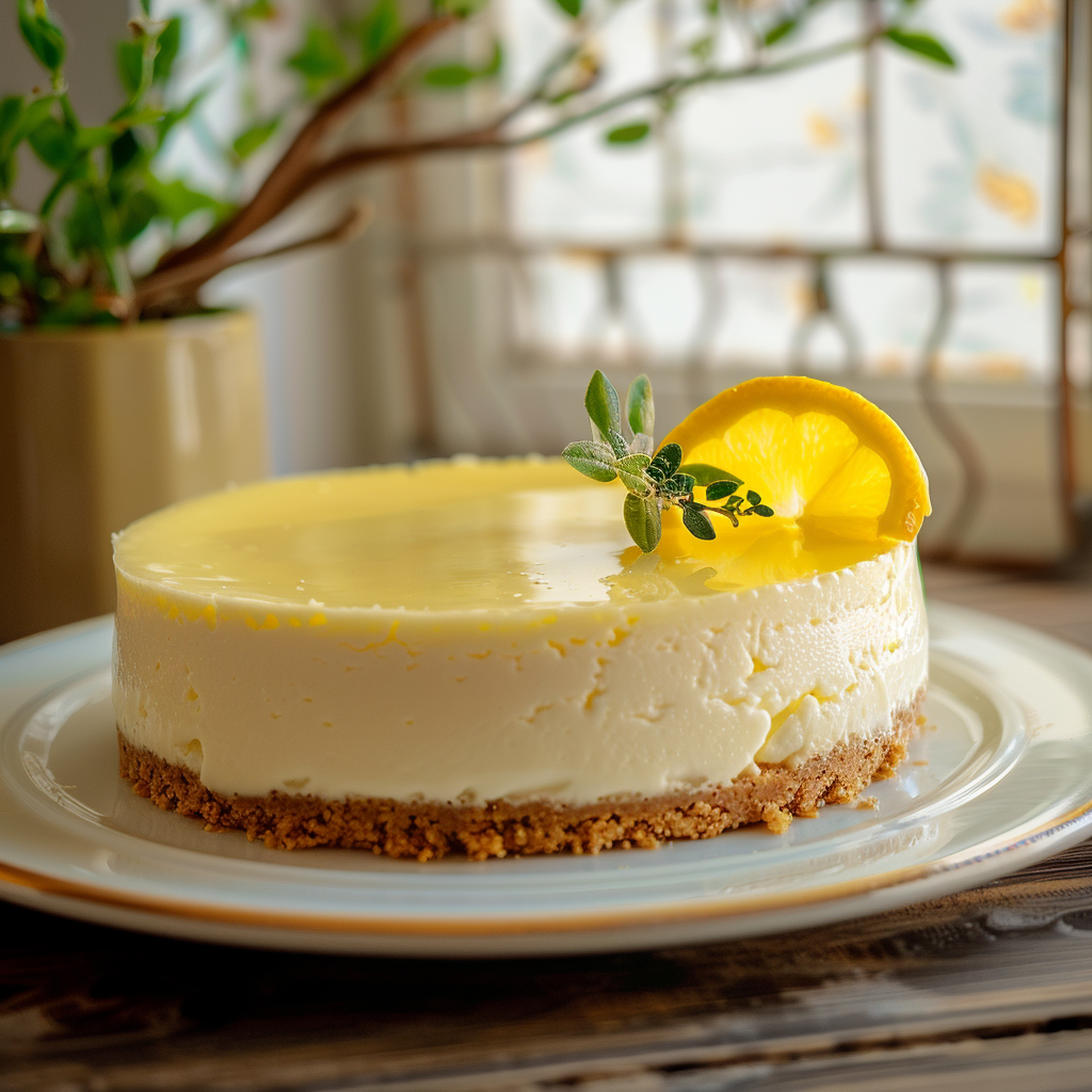 Cheesecake au Citron Facile et Délicieux
