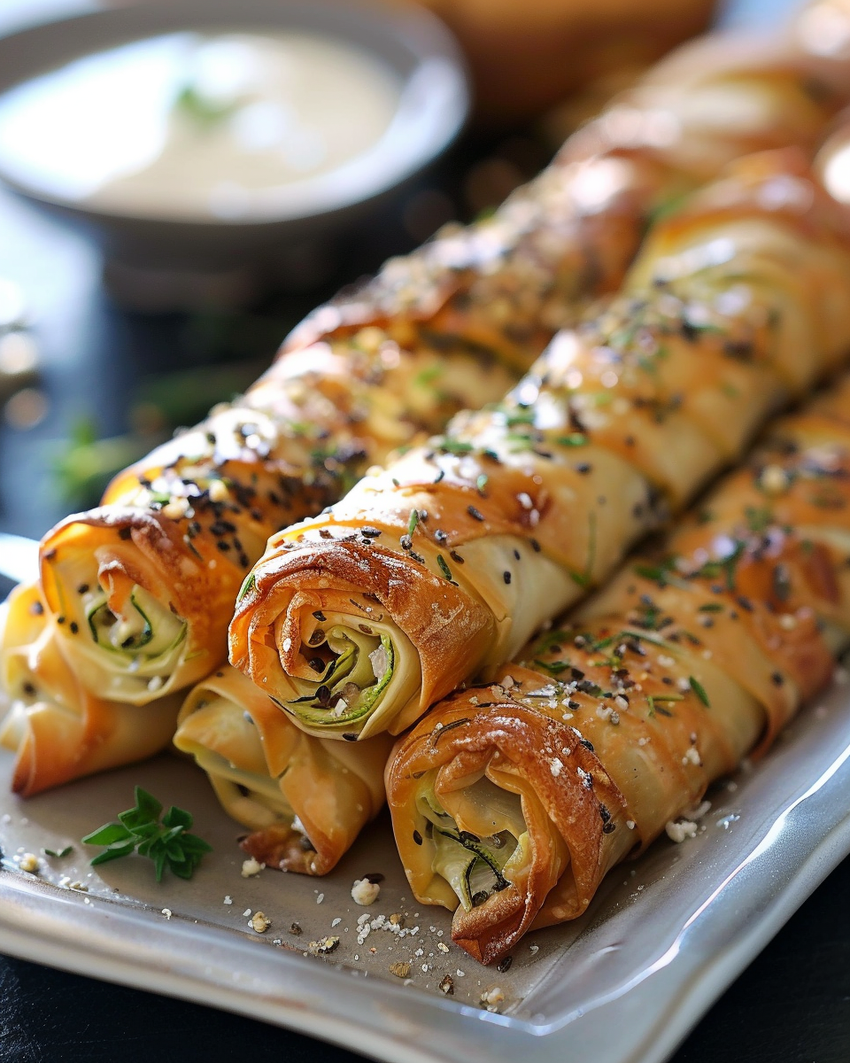 Cigares de Courgette : Recette Savoureuse et Croquante