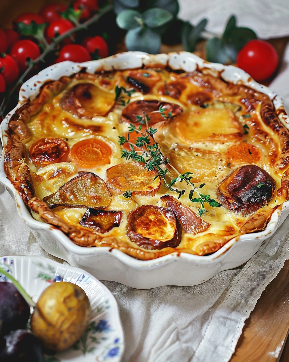 Clafoutis Salé aux Légumes à l’Ancienne : Recette Facile