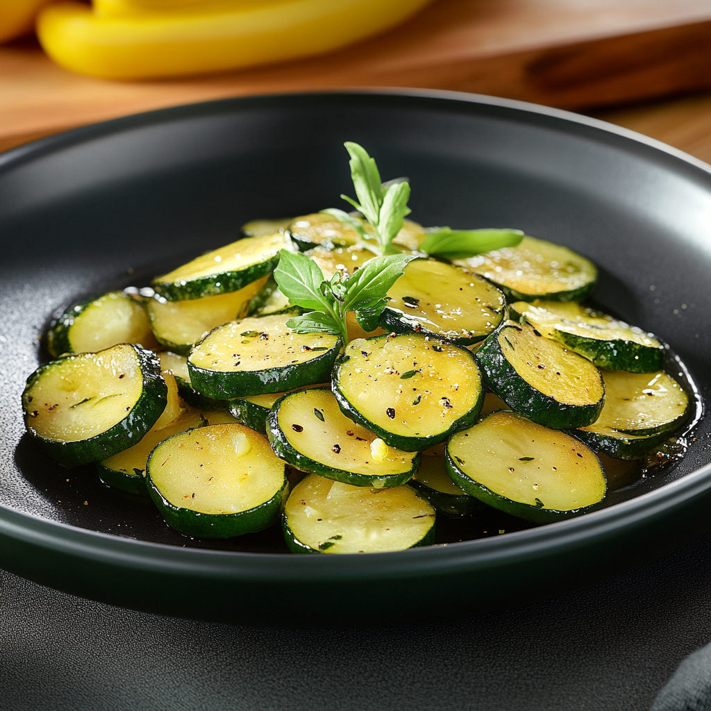 Courgettes Poêlées Savoureuses