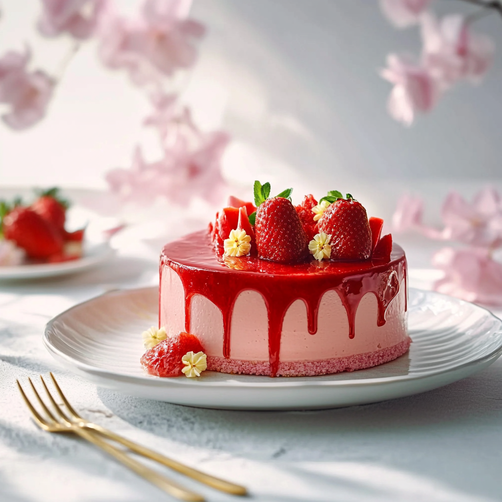 Entremet aux Fraises : Délice Fruité