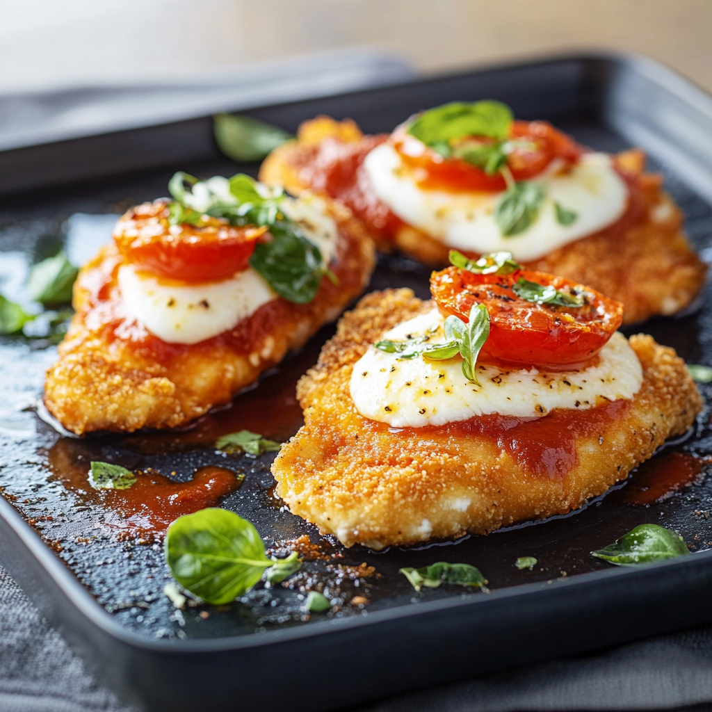 Escalope de Poulet à la Mozzarella