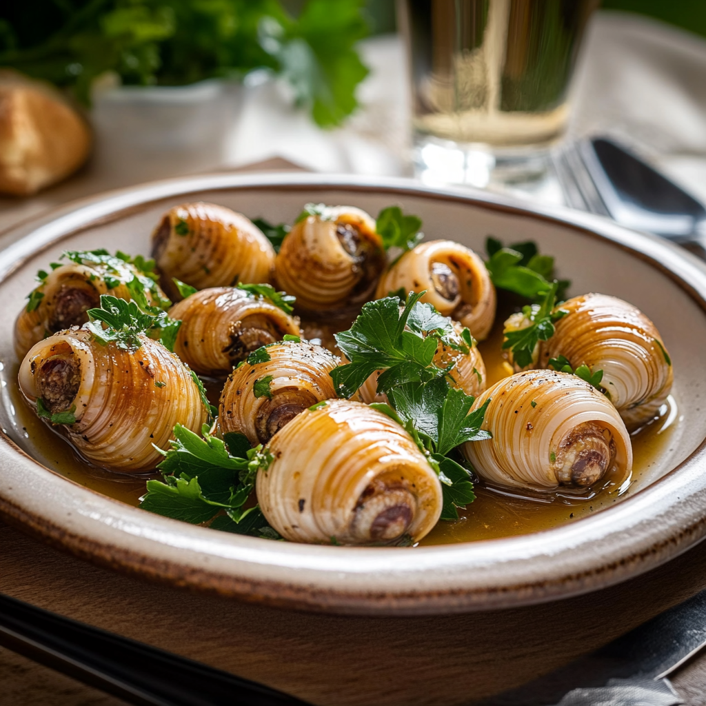 Escargots au Beurre Persillé