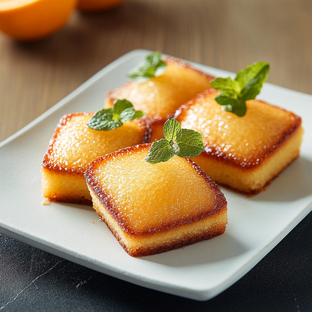 Financiers à l’Orange : Délice Moelleux et Fruité