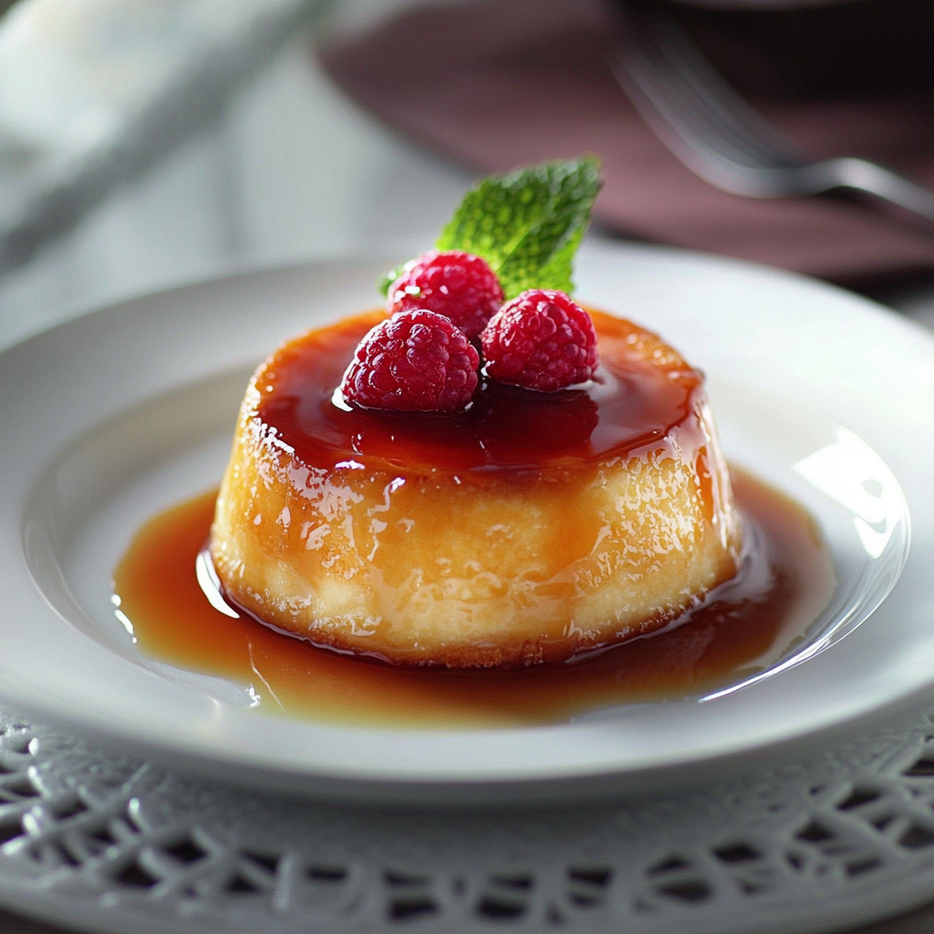 Flan Caramel Framboise: Une Délicieuse Recette Maison