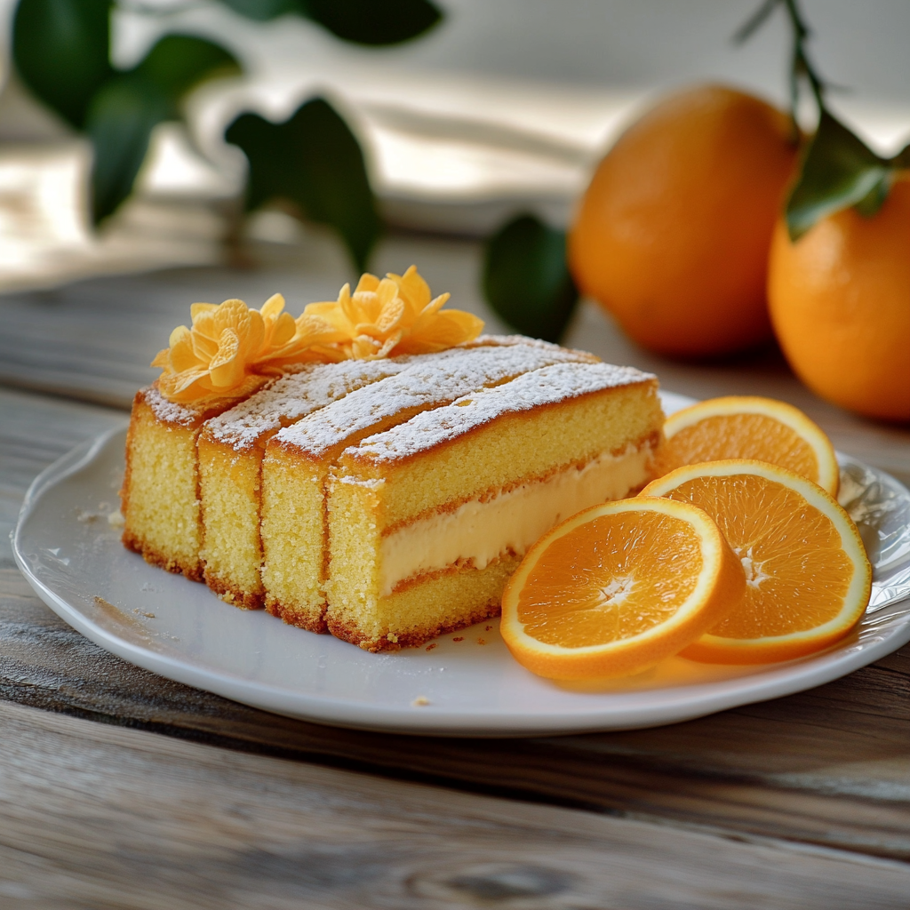 Fondant à l’Orange : Moelleux et Fruité