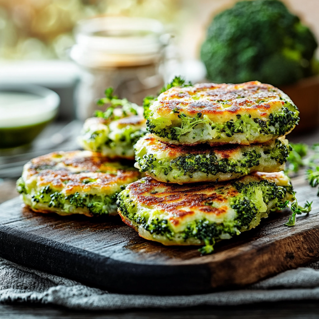 Galettes de Brocoli Croquantes