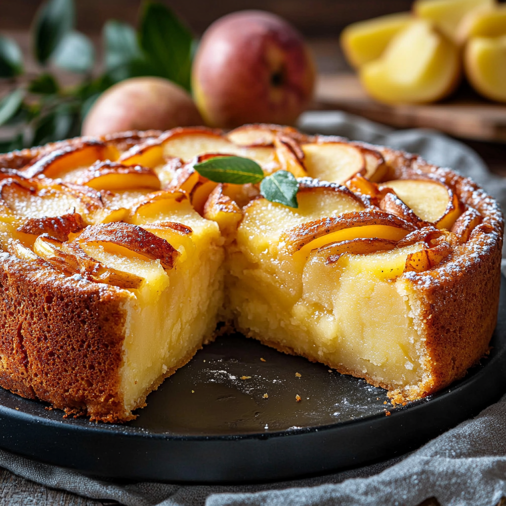Gâteau Éponge aux Pommes