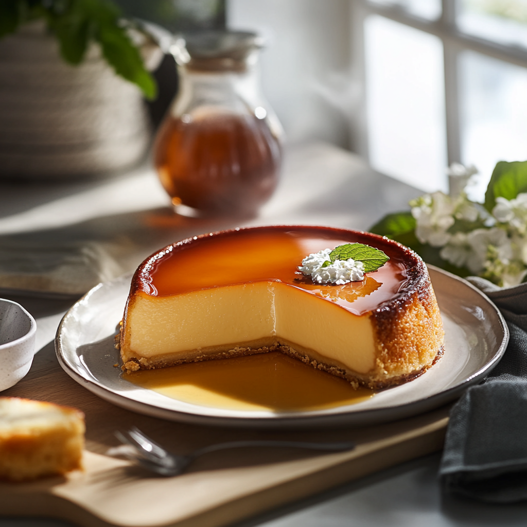 Gâteau Flan Rapide