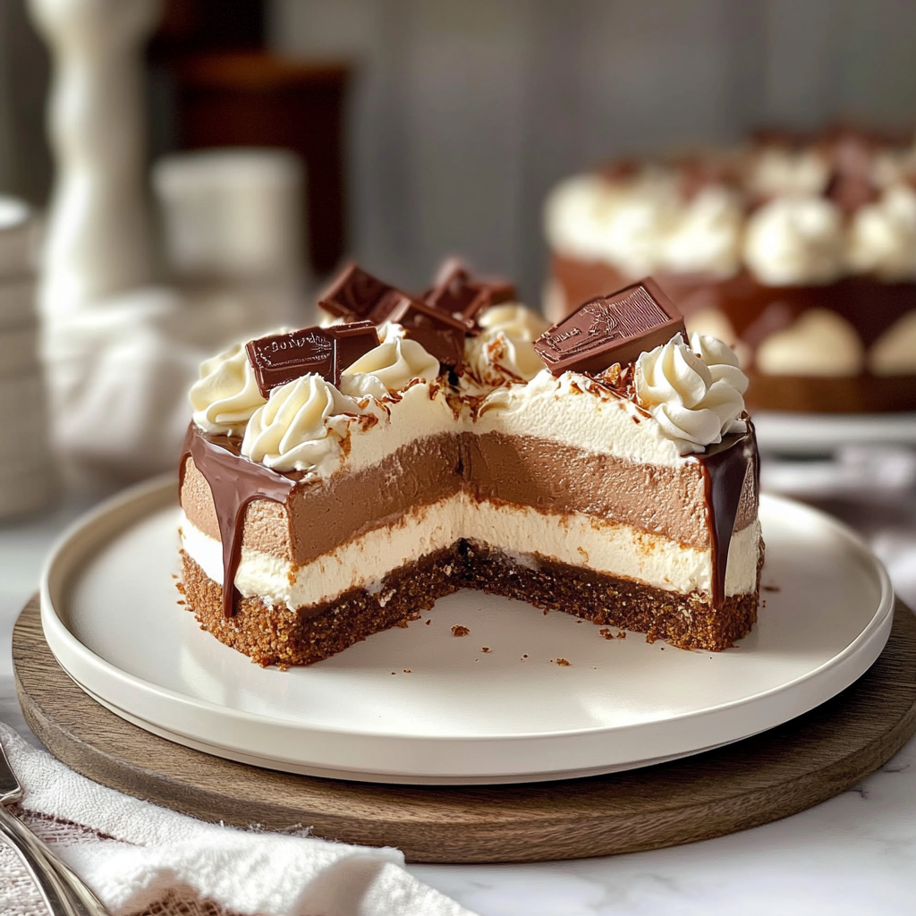 Gâteau Kinder Bueno White sans Cuisson