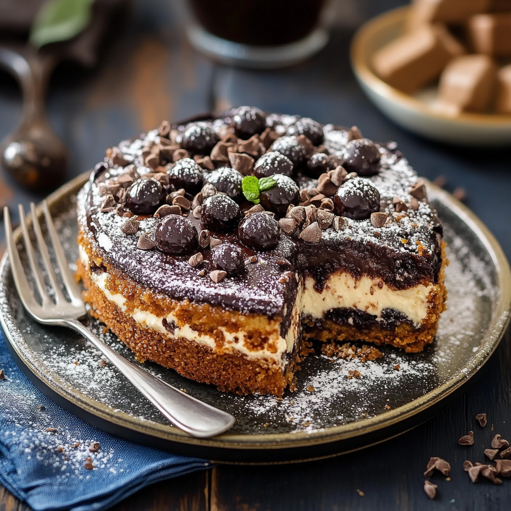 Gâteau Léger au Skyr et Chocolat