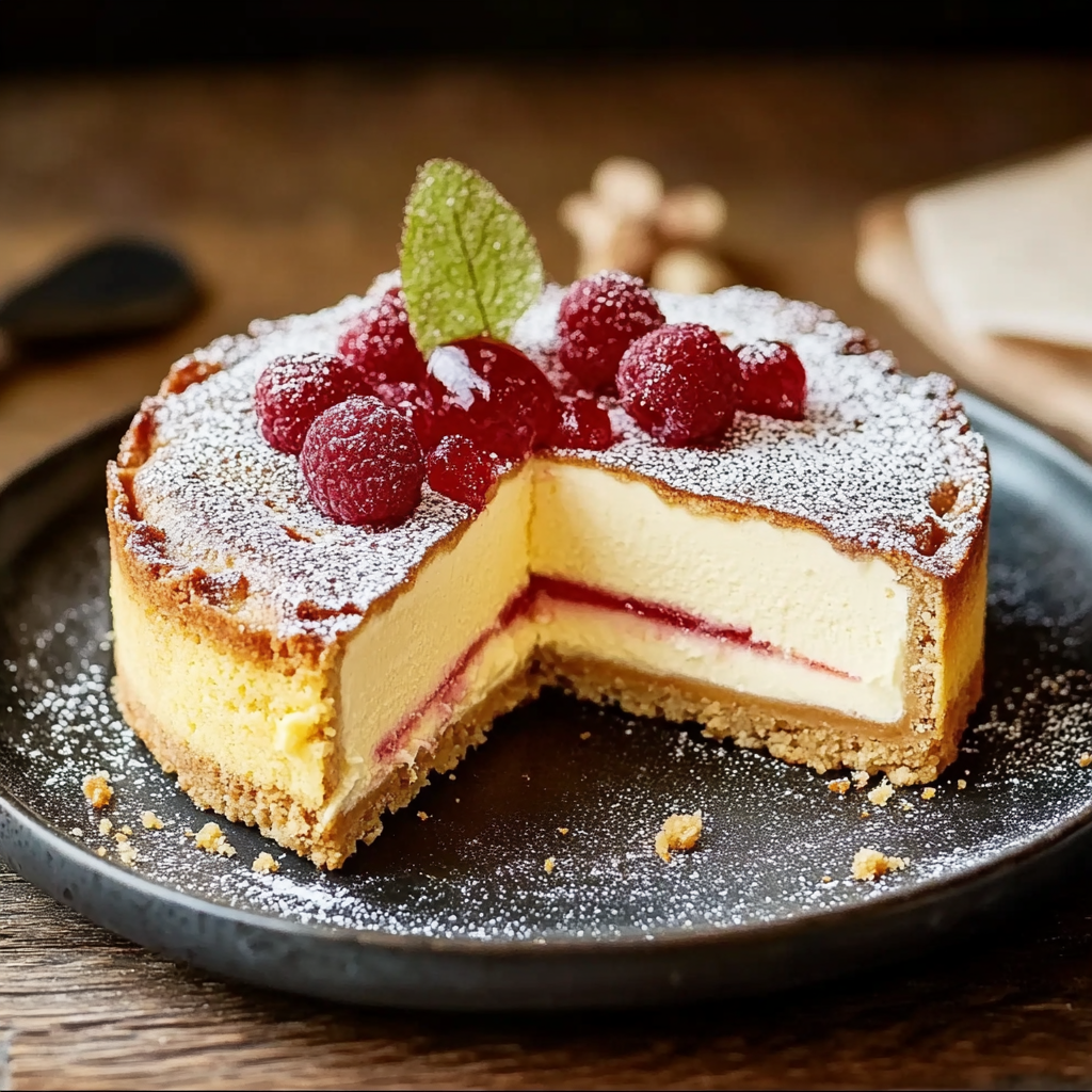 Gâteau Magique au Mascarpone : Délice Étonnant en Trois Couches