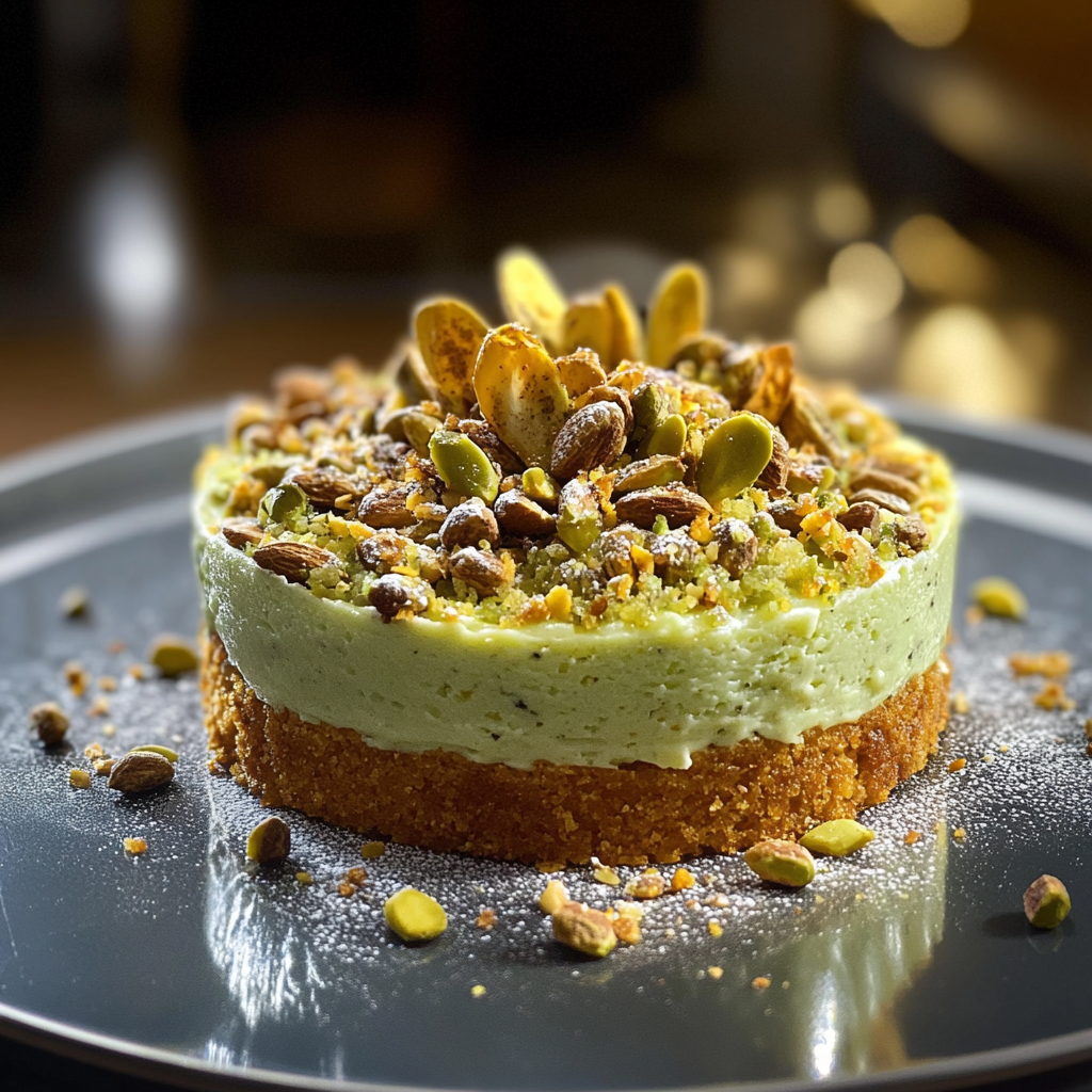 Gâteau Pistaches Safran