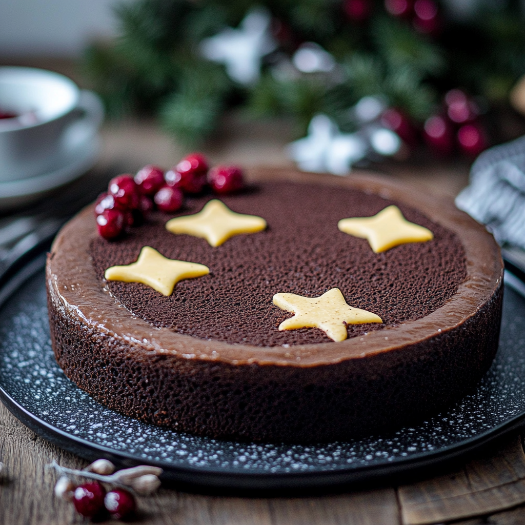 Gâteau au Fromage Chocolat Allemand