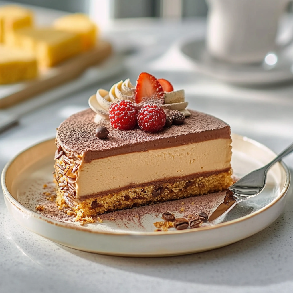 Gâteau au café doux: