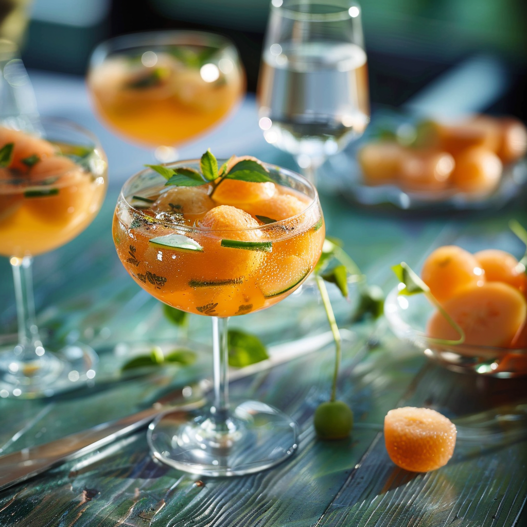 Gelée de Melon au Muscat