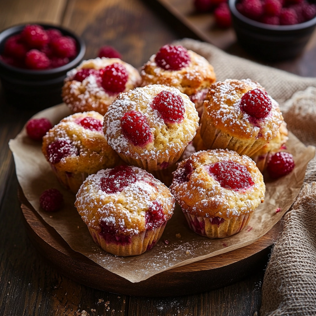 Gluten-Free Raspberry Muffins