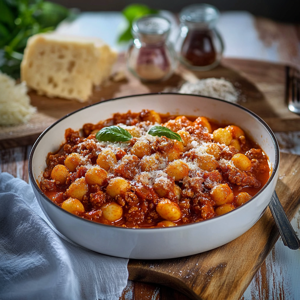 Gnocchi Bolognese