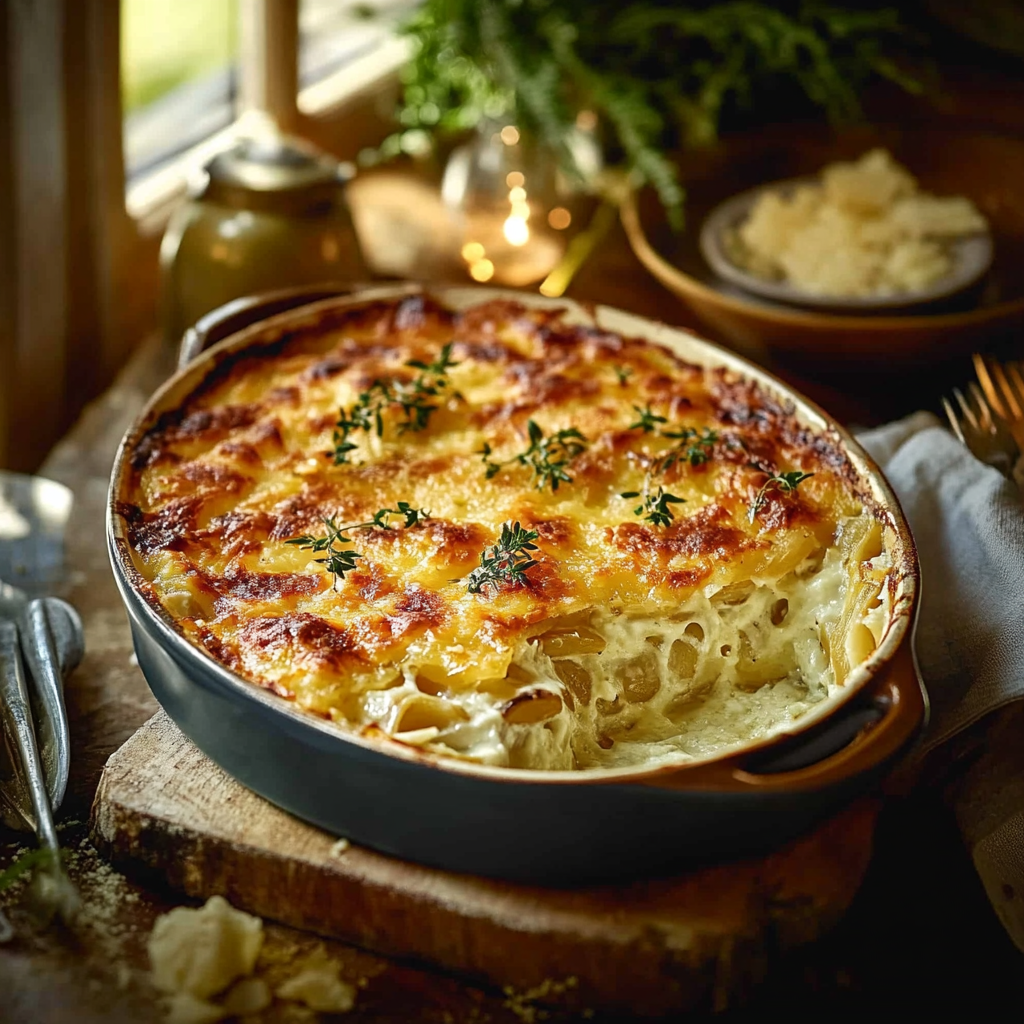 Gratin de Poireaux Savoureux