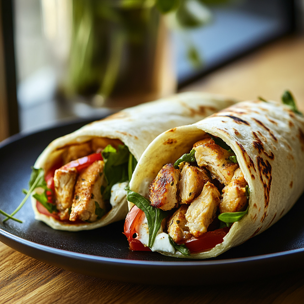 Gyros au poulet rapide