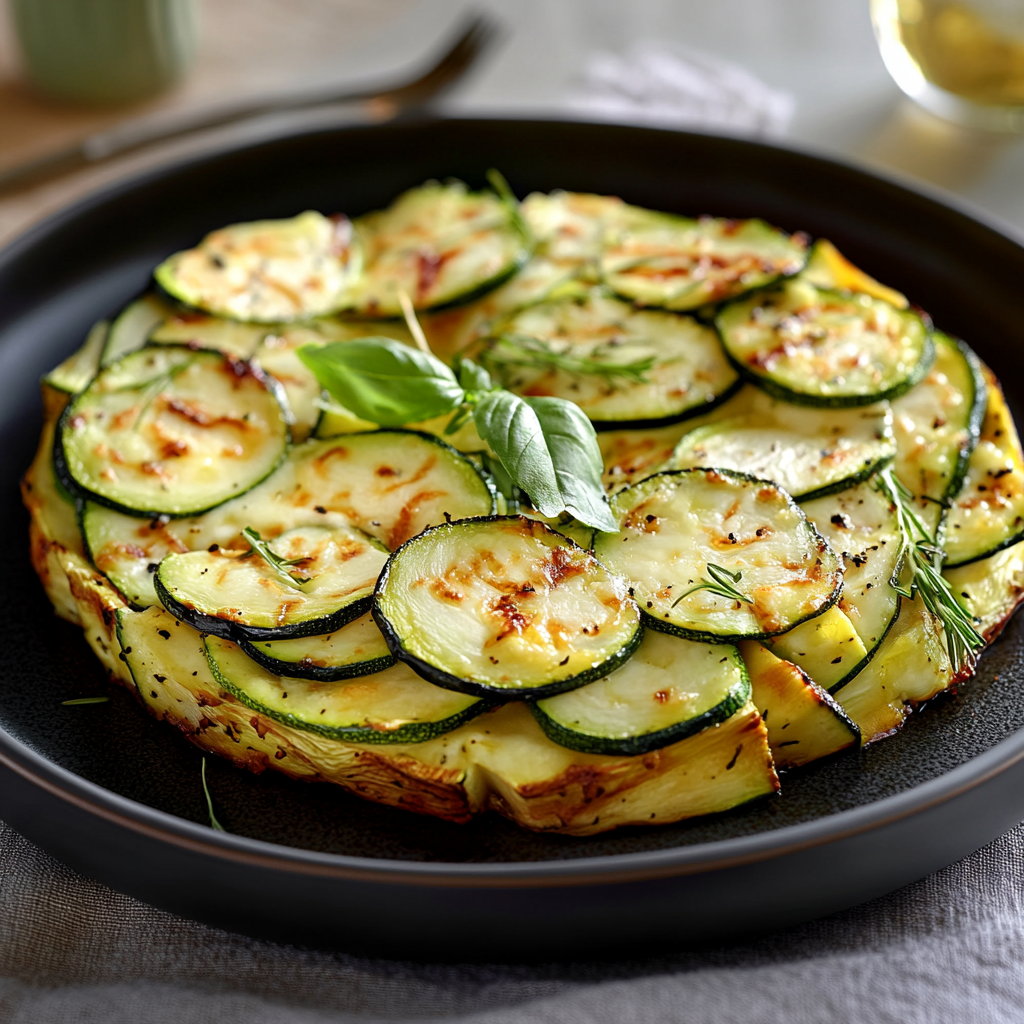 Invisible Courgettes Mozzarella : Un Délice Légèrement Gourmand