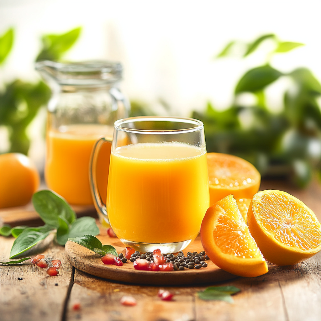 Jus Vitaminé en 3 Ingrédients : Simple et Énergisant