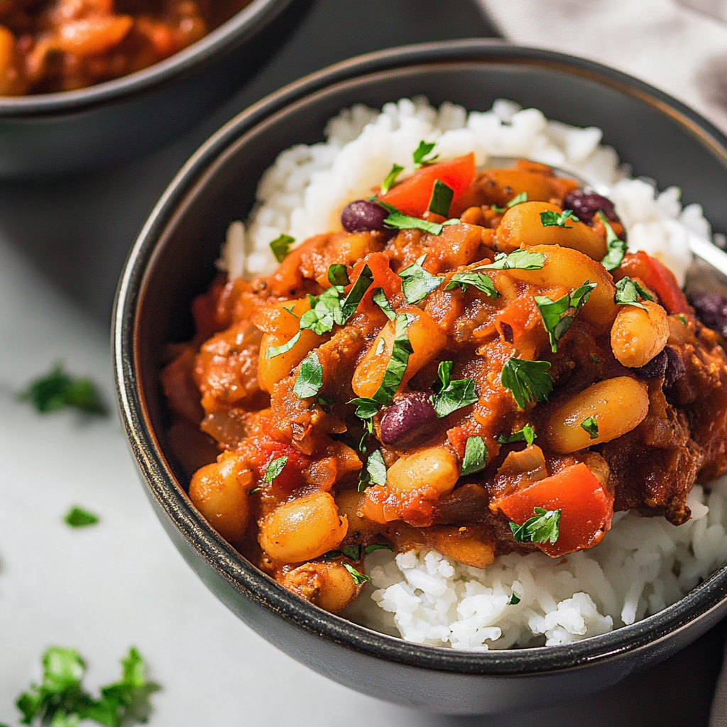 Mafé Vegan aux Haricots Rouges