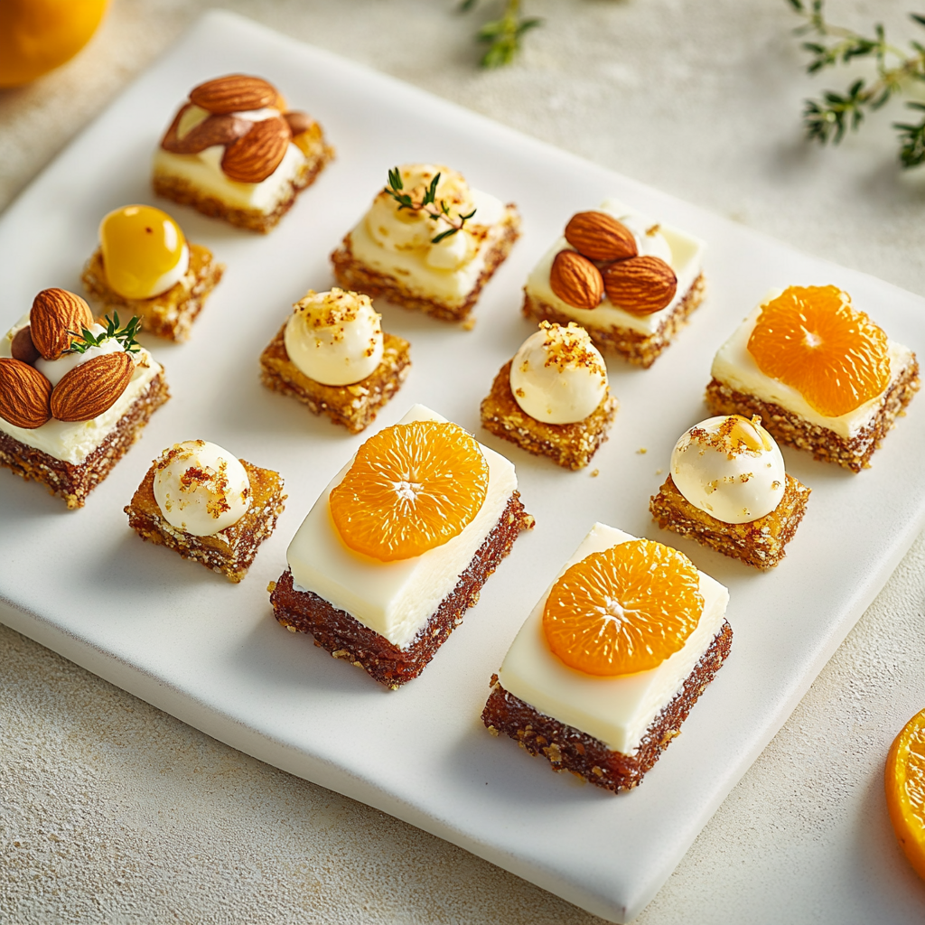Mignardises Amande et Orange
