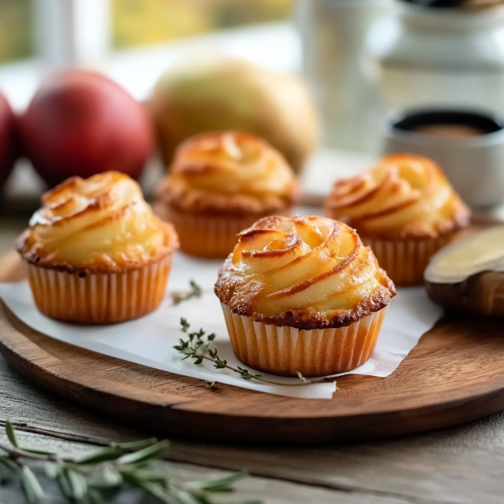 Mini Cakes aux Pommes