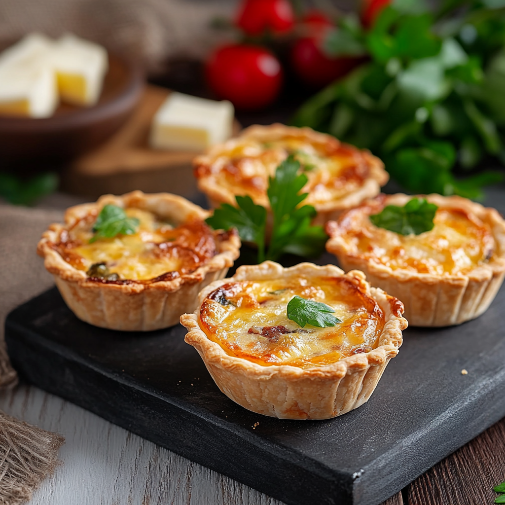 Mini Quiches Viande Hachée