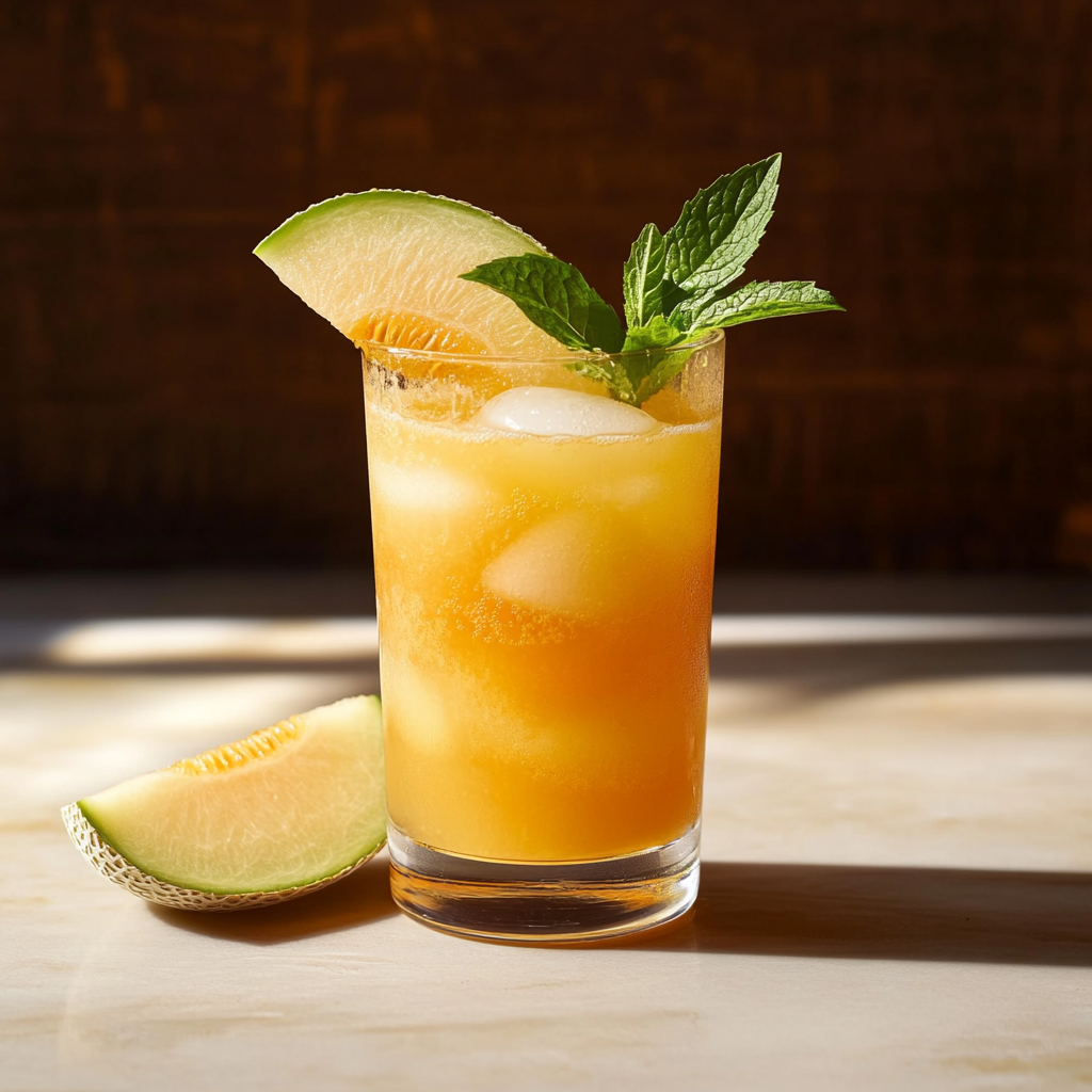 Mocktail Melon Citron Refreshing Recipe