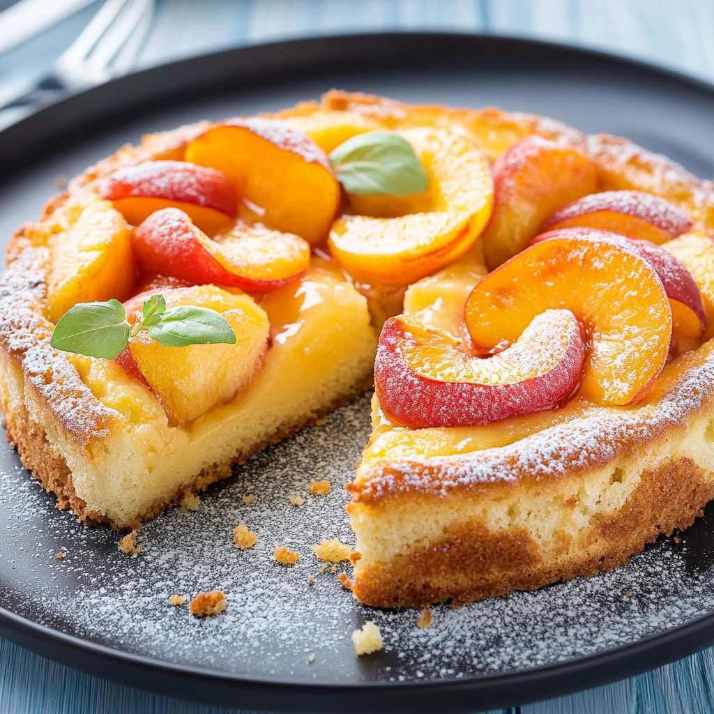 Moelleux aux Nectarines : Délice Estival !