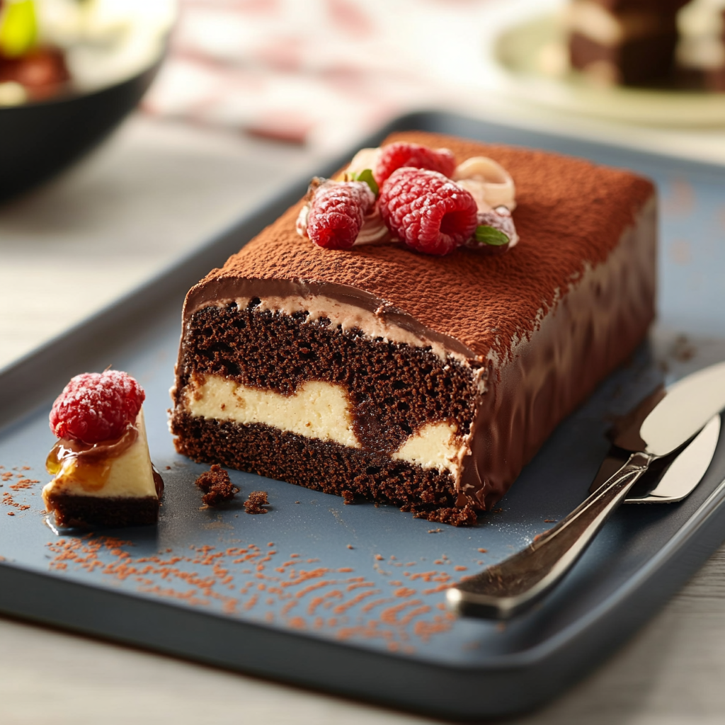 Mousse Marbrée aux Deux Chocolats