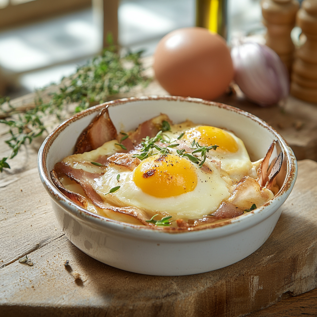 Œufs Cocotte Faciles