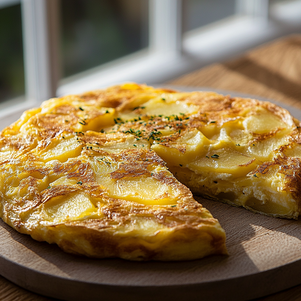 Omelette aux Pommes de Terre au Four : Simplicité et Saveurs