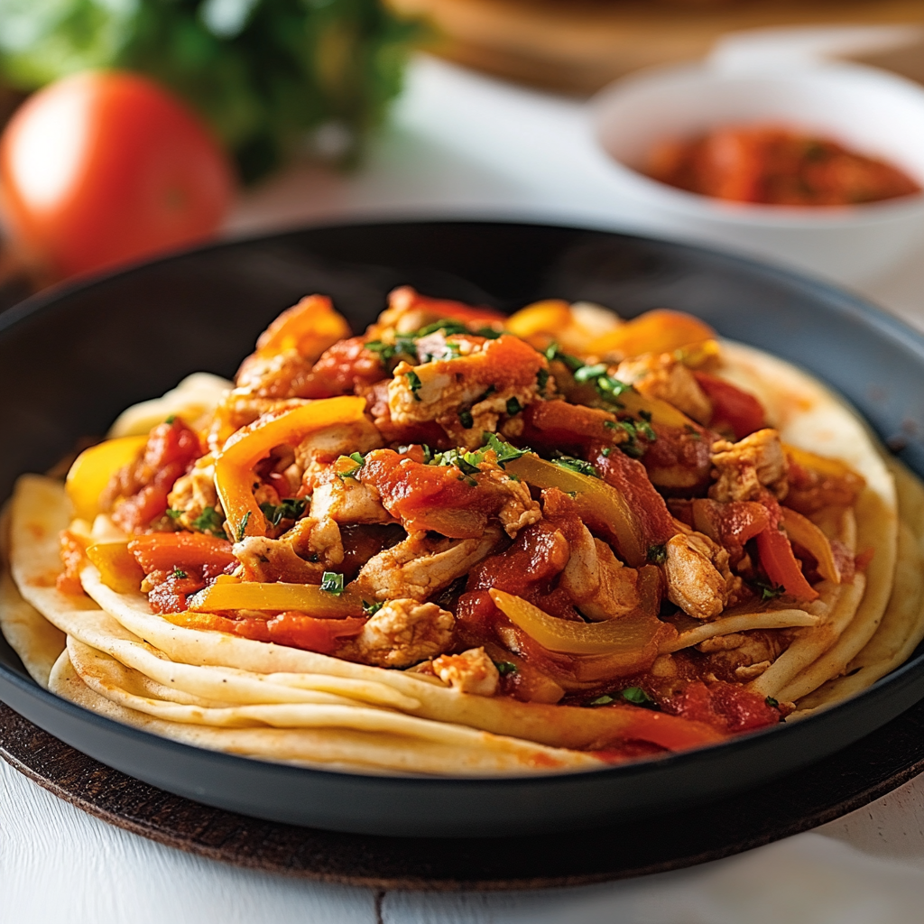 Pâtes Fajita au Poulet