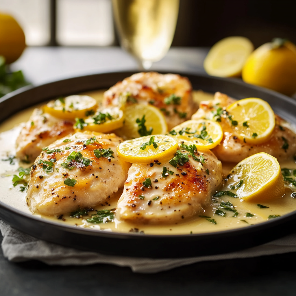 Piccata de Poulet au Citron