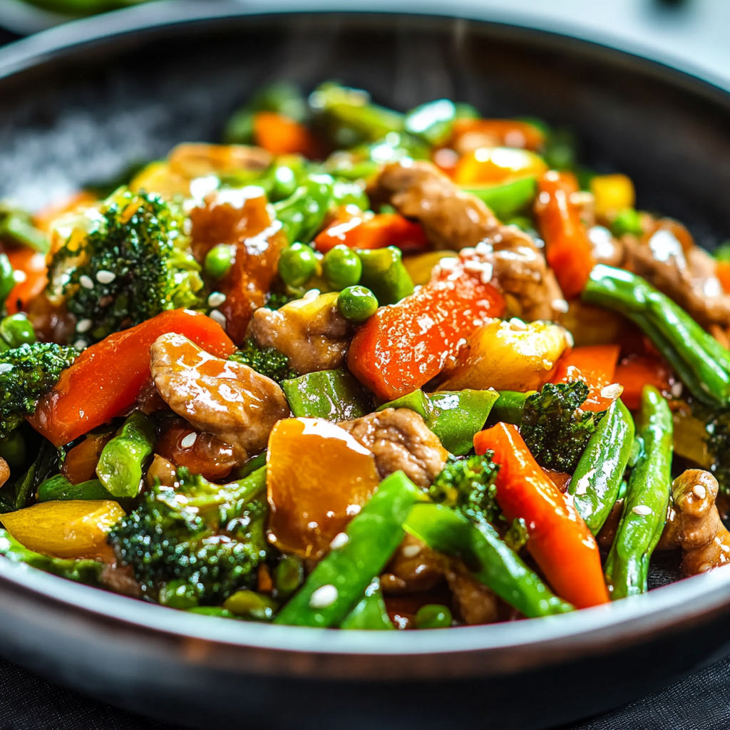 Poêlée de Légumes au Wok